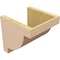 Ekena Millwork 9"W x 9"D x 9"H Wide Alpine Rough Cedar Woodgrain TimberThane Corbel, Primed Tan CORUR09X09X09ALPRCPR - alternate 5